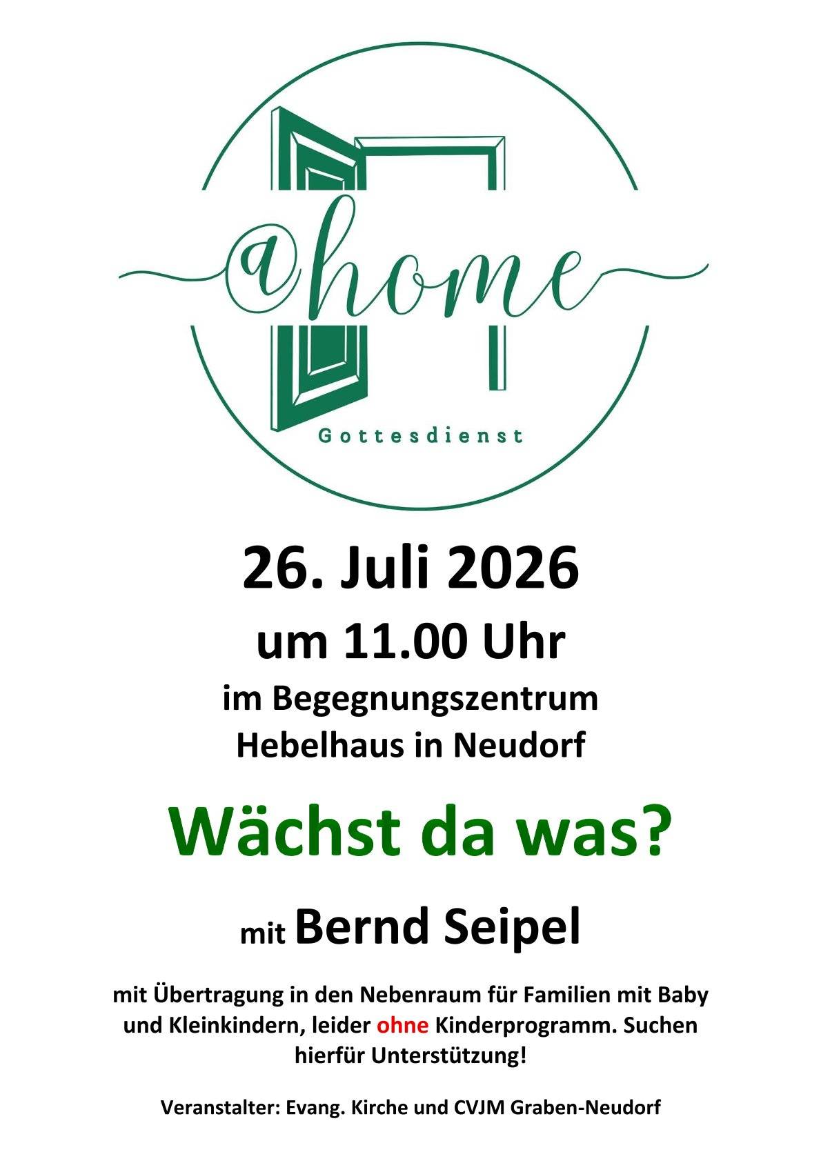 Quelle: Kirchengemeinde Graben-Neudorf